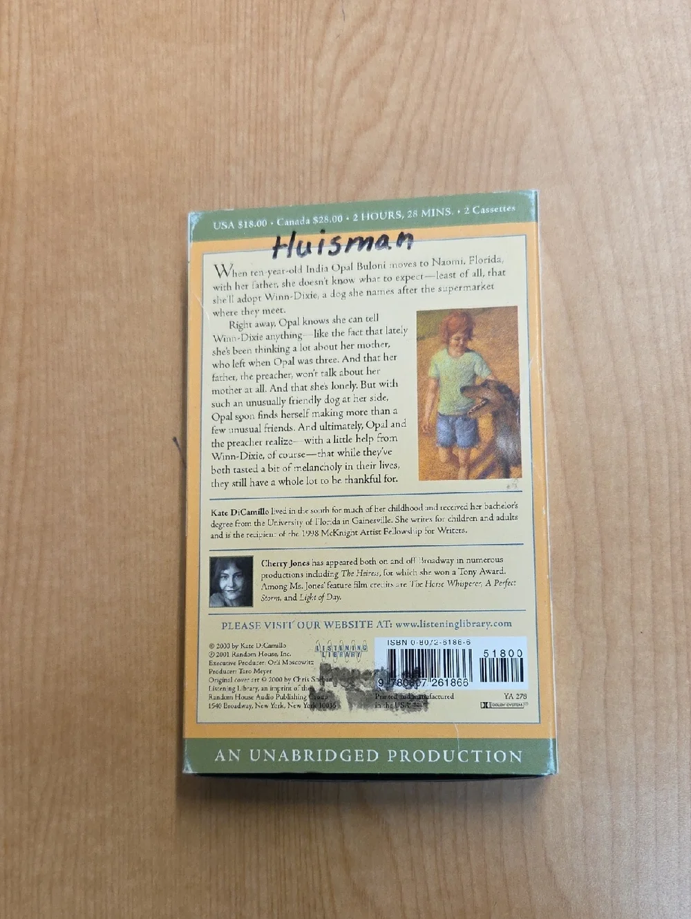 Lassie Dvd And Dvd‎ And Audio Cassette Of Because Of Winn Dixie